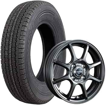 バスターエイト 12x3.5J +43 PCD100 LT規格タイヤセット 51FDv+jlzKL._AC_UF350,